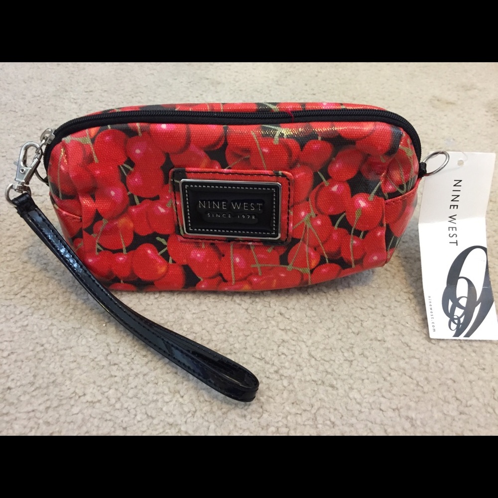 Nine West NWT Cherries Small Handbag/Wallet